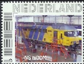 Dutch personalised stamp NedTrain Zwolle